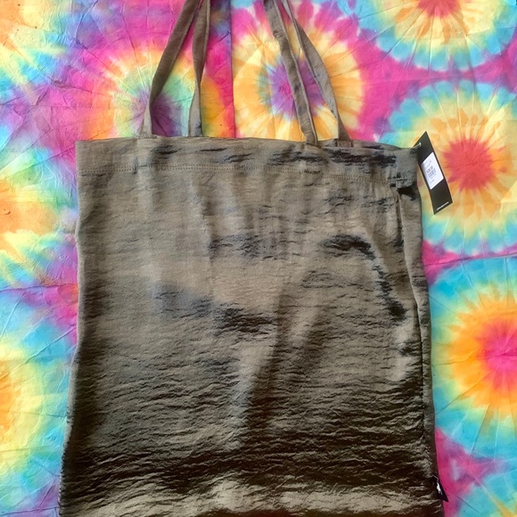 Dark olive Green reusable bag - Picture 2 of 4